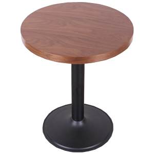 T1-592[G20] 월넛 무늬목 테이블(600사각,원형 선택가능)